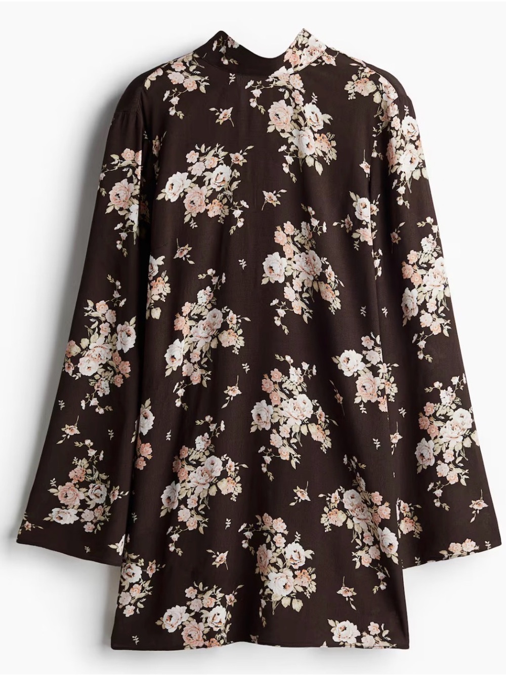 H&M Tie Detail Open Back Dress size M